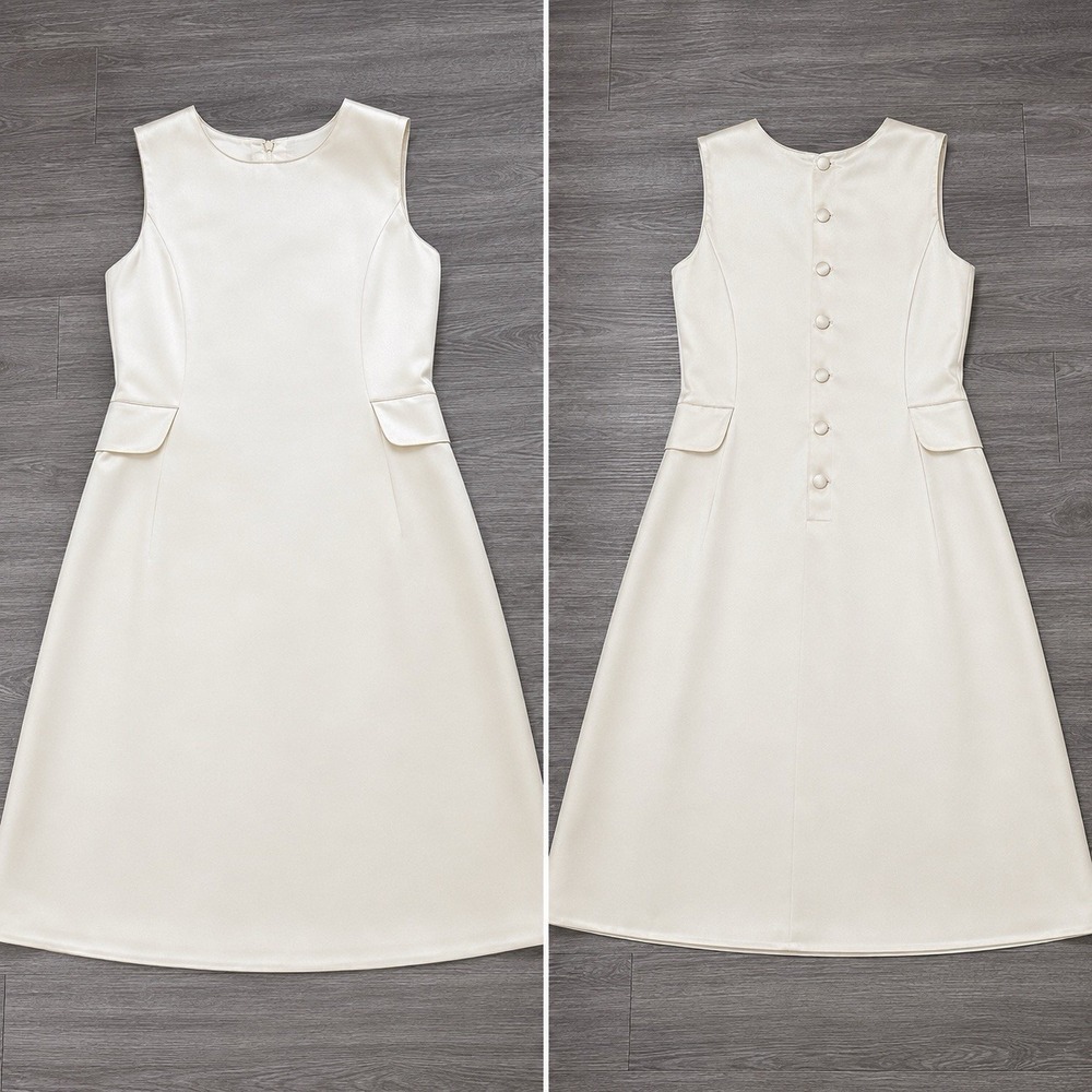 Brooks Brothers Fleece Satin Dress Girls 14 Silk Tulle Wedding Church Princess